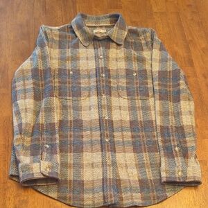 Faherty Plaid Button-Up Shirt